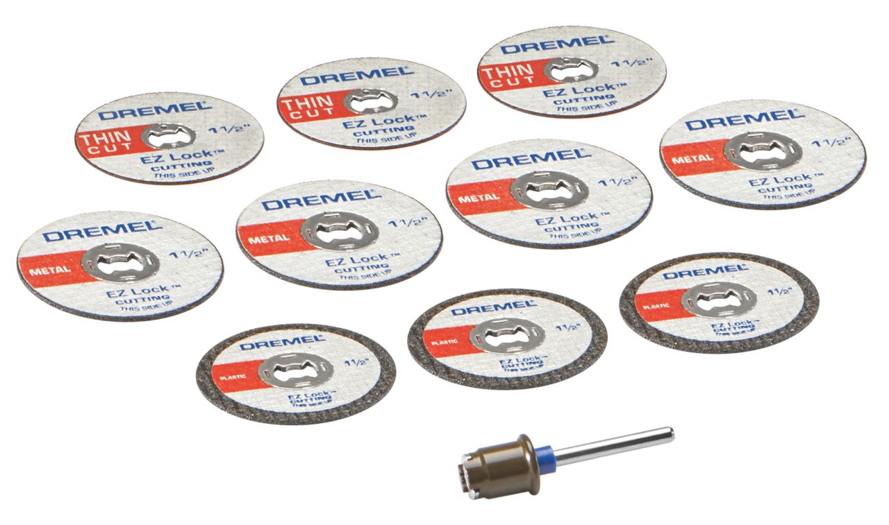 Dremel - EZ Lock Cutting Accessory Kit EZ728-01 - Wholesales Supply