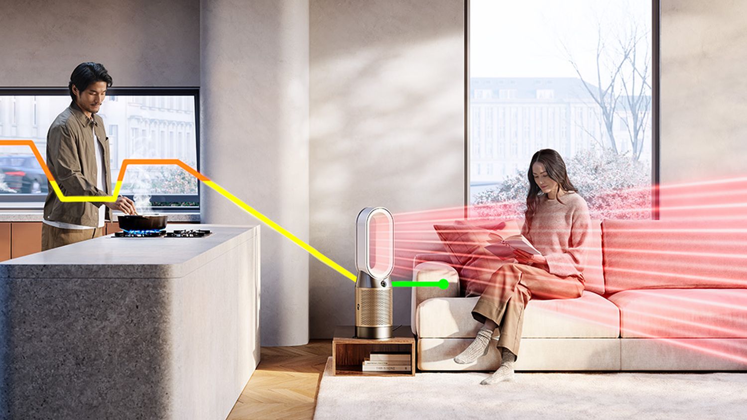 Dyson - Pure Hot + Cool 3.6 De-Nox - 546294-01 - Wholesales Supply