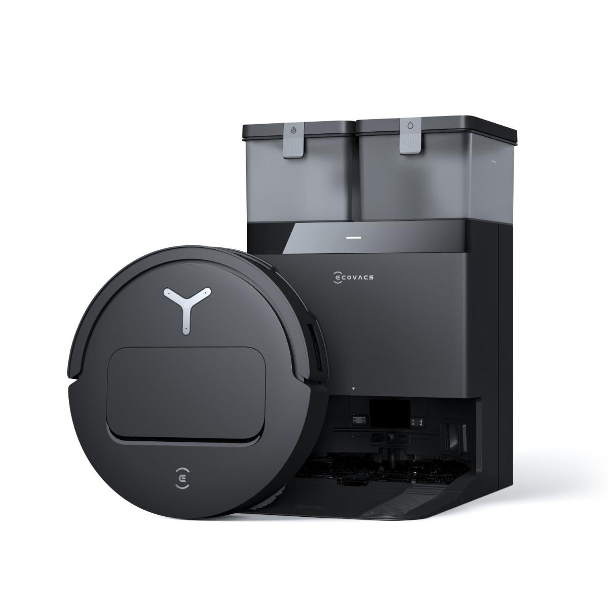 Ecovacs - Deebot T50 Pro Omni Robotic Vacuum & Mop - Black - Wholesales Supply