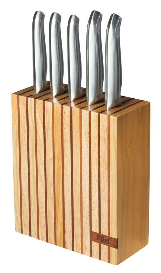Furi - Pro Wooden Knife Block Set 7 Piece - Wholesales Supply