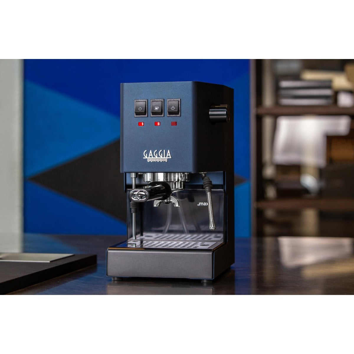 Gaggia - Classic E24 Manual Coffee Machine - Blue - Wholesales Supply