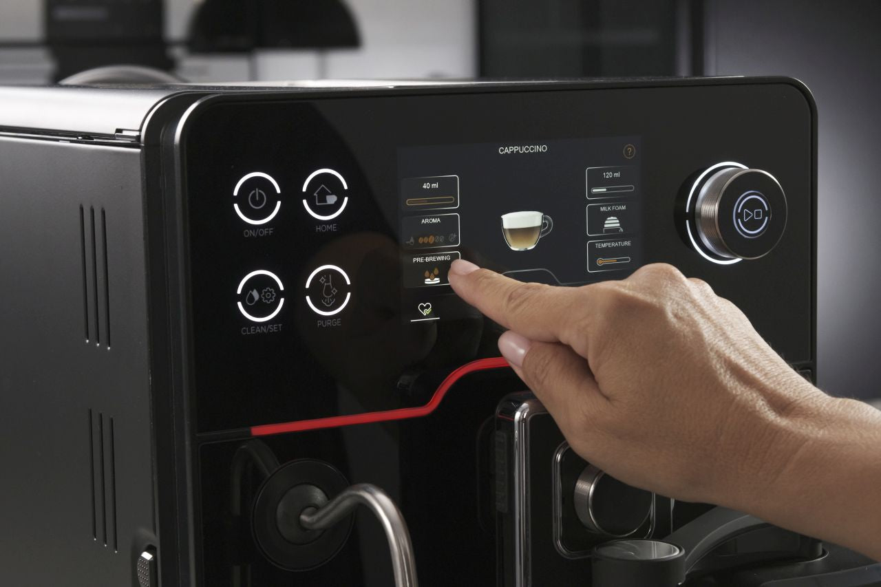 Gaggia - Accademia One Touch Fully Automatic Coffee Machine - Glass - Wholesales Supply