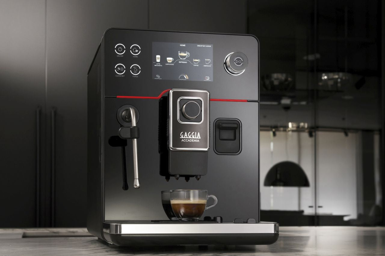 Gaggia - Accademia One Touch Fully Automatic Coffee Machine - Glass - Wholesales Supply