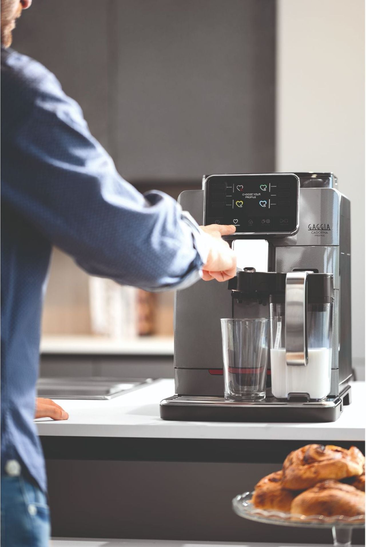 Gaggia - Cadorna Prestige One Touch Cappuccino Machine - Wholesales Supply