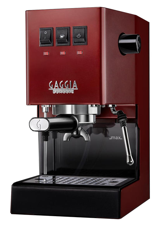 Gaggia - Classic E24 Manual Coffee Machine - Red - Wholesales Supply