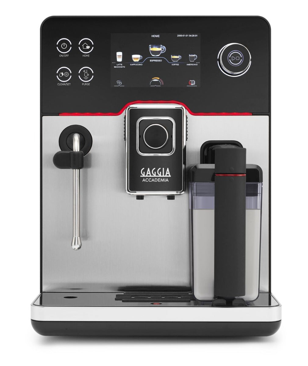 Gaggia - Accademia One Touch Fully Automatic Coffee Machine - Steel - Wholesales Supply