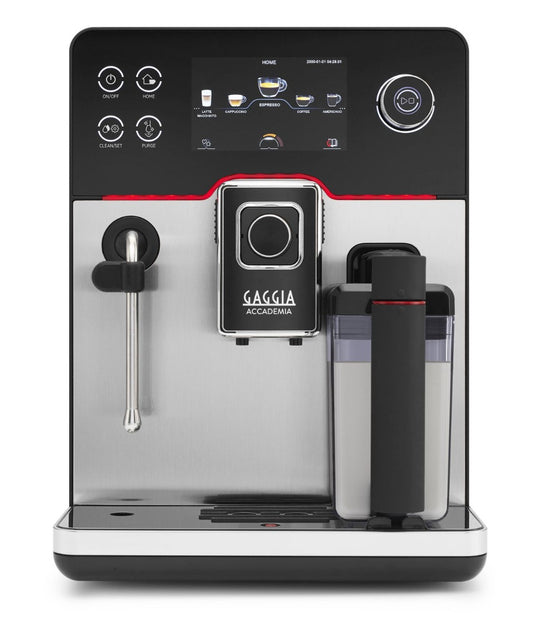 Gaggia - Accademia One Touch Fully Automatic Coffee Machine - Steel - Wholesales Supply