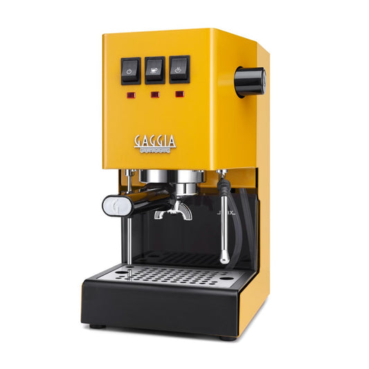 Gaggia - Classic E24 Manual Coffee Machine - Yellow - Wholesales Supply
