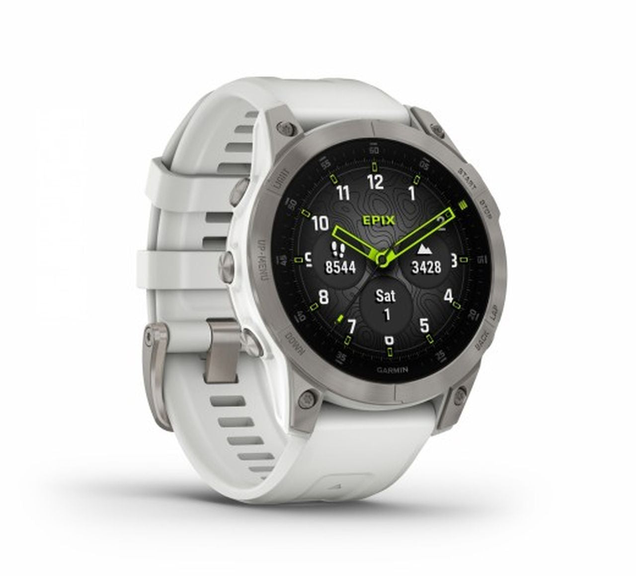 Garmin Epix Gen 2 Watch - Carrera White Titanium with Silicon Band - Wholesales Supply