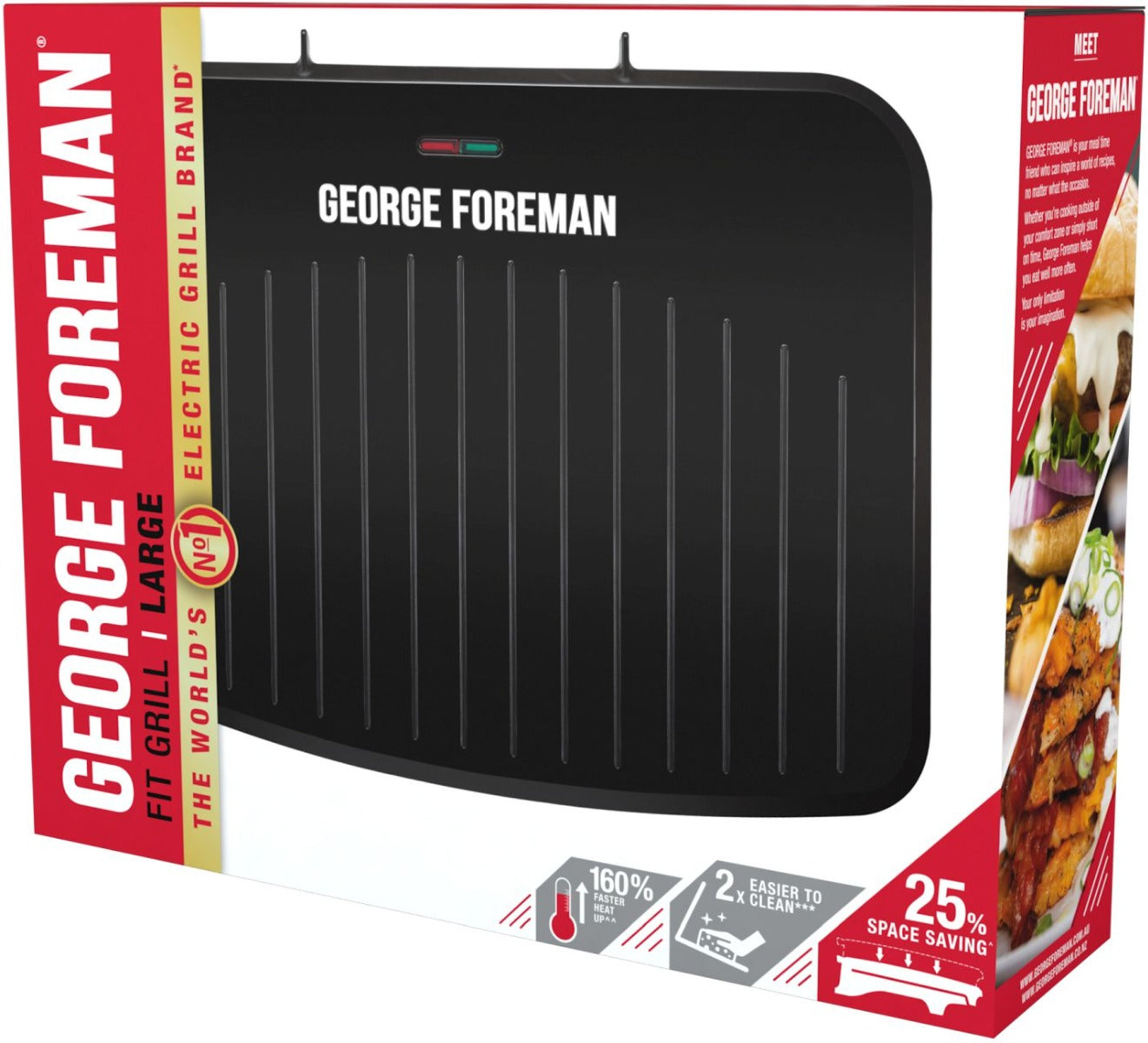 George Foreman - Fit Grill - Large - Wholesales Supply