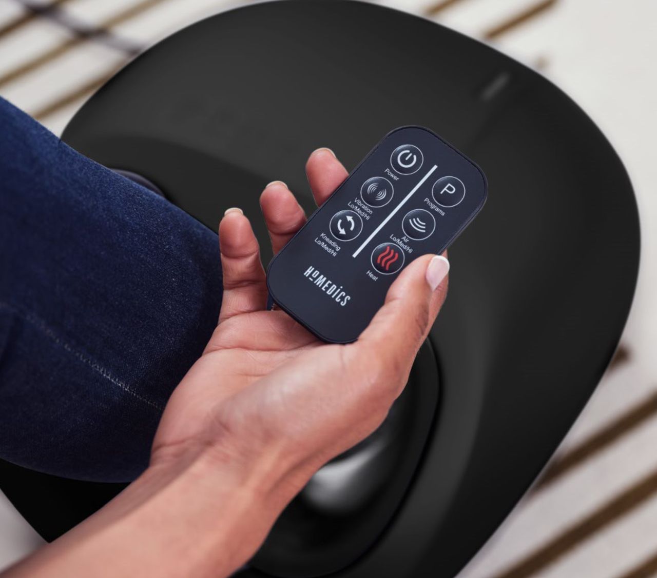 Homedics - 3-in-1 Pro Foot Massager with Heat - Wholesales Supply