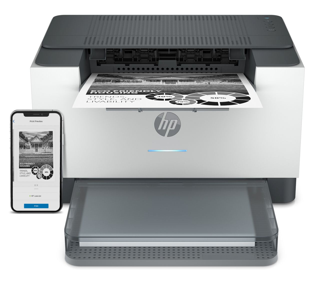 HP - Laserjet M209DW Printer - Wholesales Supply