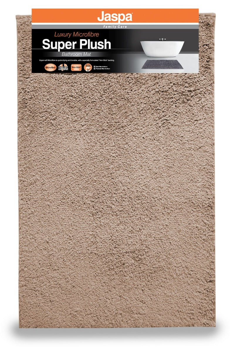 Jaspa - Superplush Bath Mat - Mink - Wholesales Supply