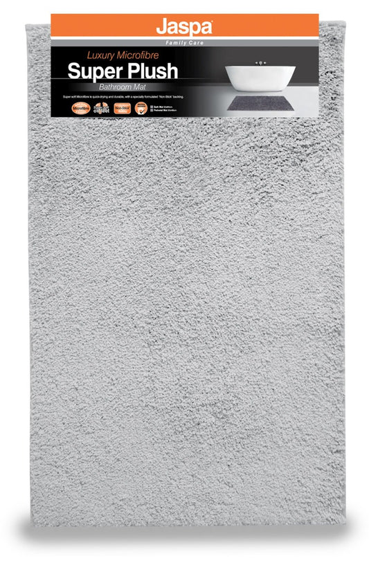 Jaspa - Superplush Bath Mat - Platinum - Wholesales Supply