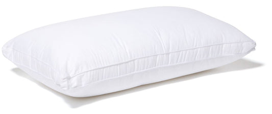 Herington - Low Allergy Low & Firm Gusseted Pillow - White - Wholesales Supply
