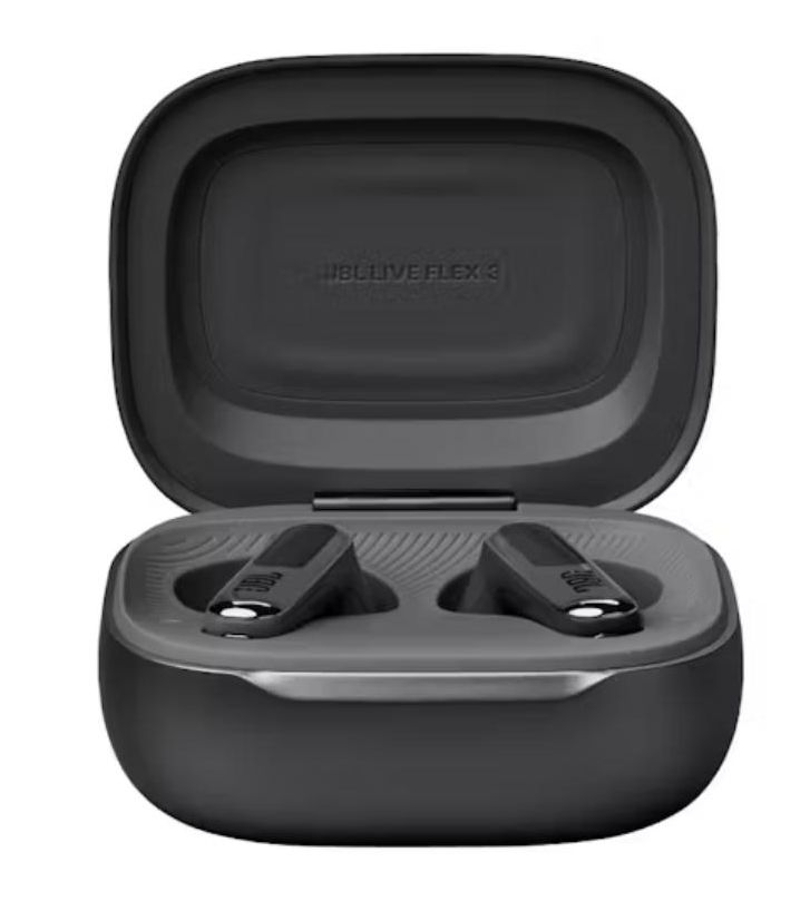 JBL - Live Flex 3 TWS ANC Headphones - Black - Wholesales Supply