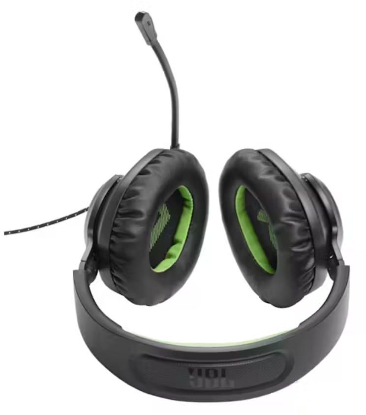 JBL - Quantum 100X Wired Over Ear Gaming Headset - Black (Xbox version) - Wholesales Supply