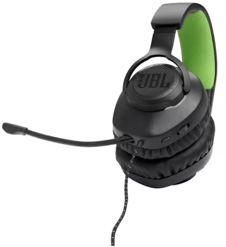 JBL - Quantum 100X Wired Over Ear Gaming Headset - Black (Xbox version) - Wholesales Supply