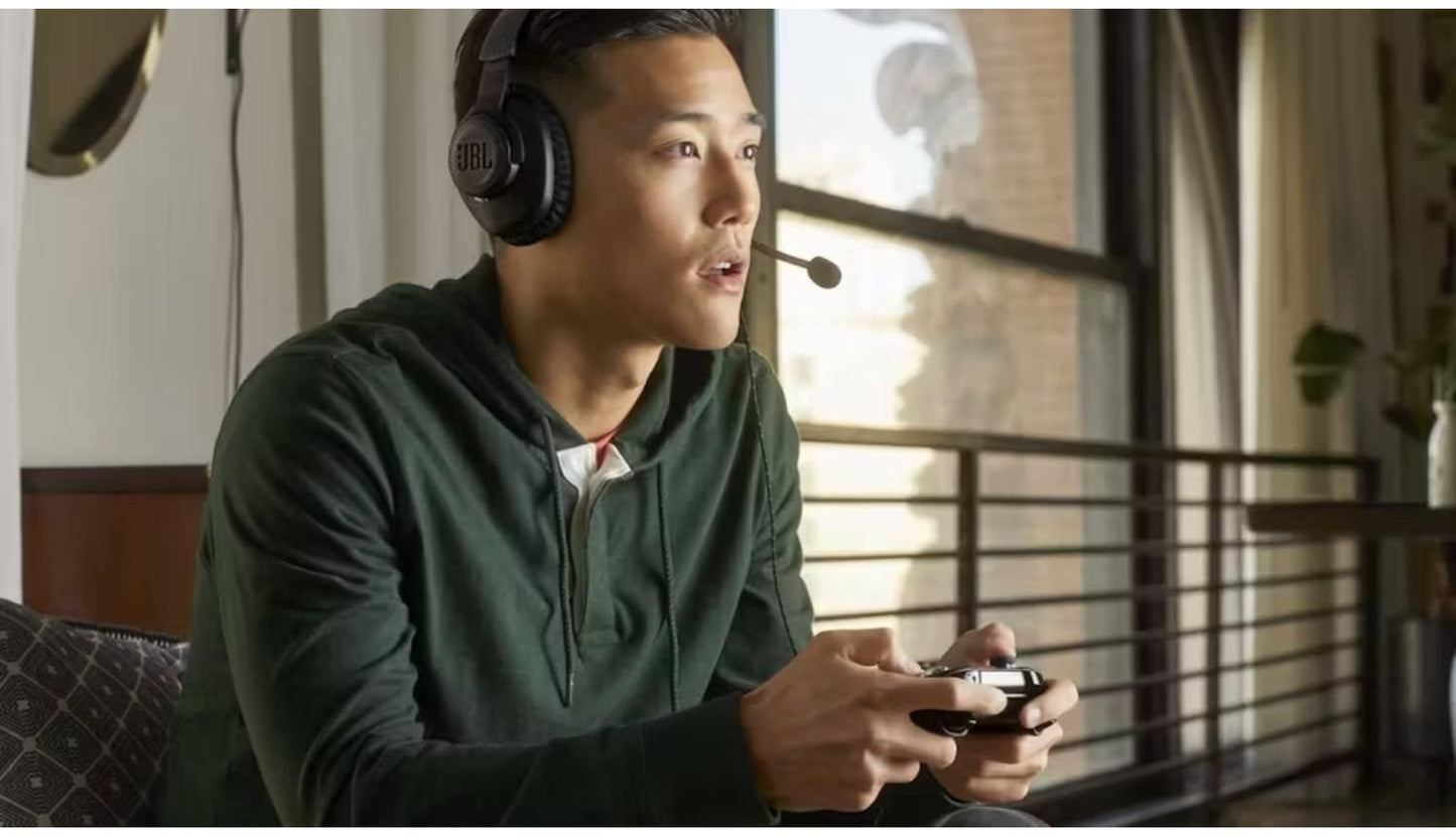 JBL - Quantum 100X Wired Over Ear Gaming Headset - Black (Xbox version) - Wholesales Supply