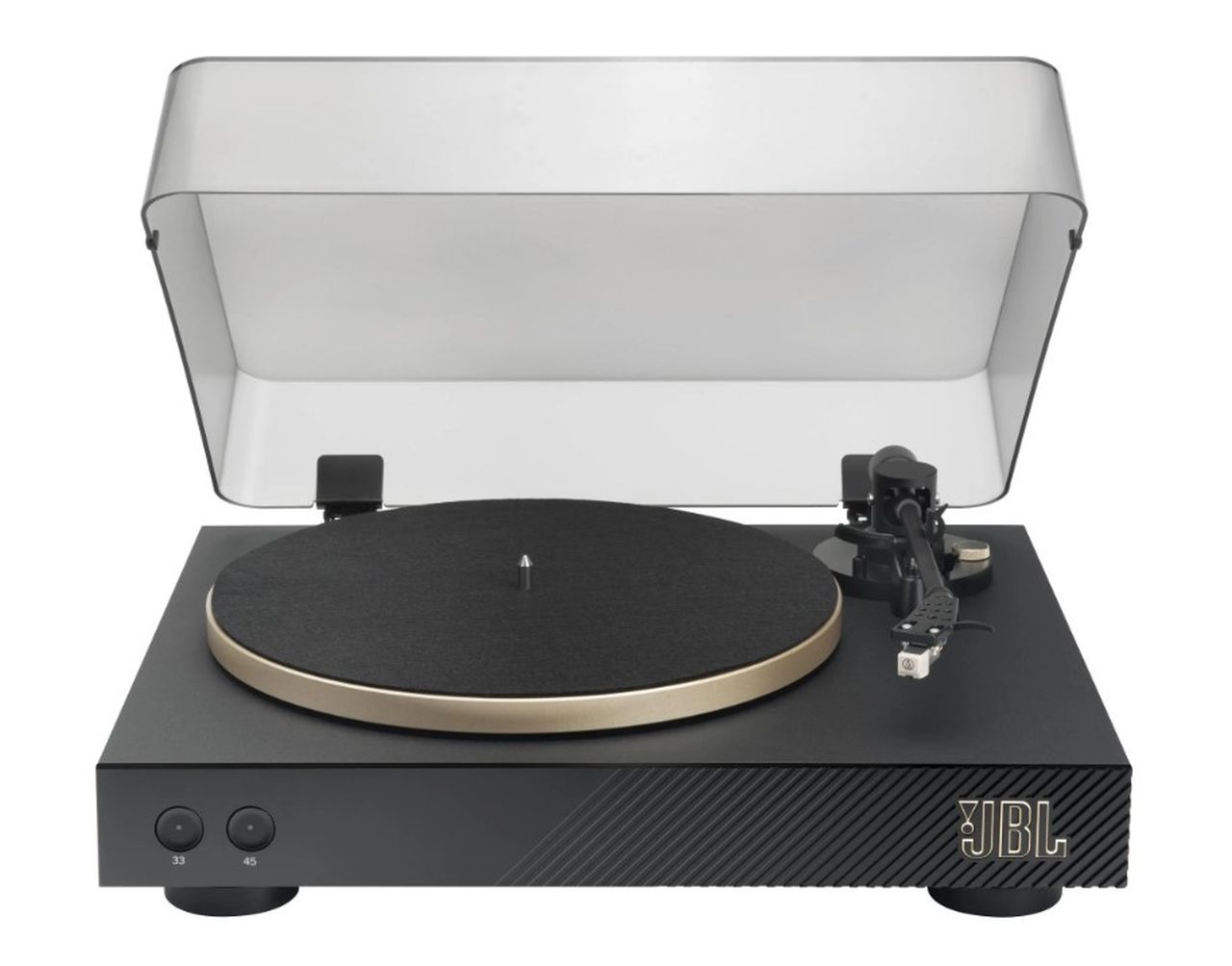 JBL Spinner BT Turntable - Black/Gold - Wholesales Supply