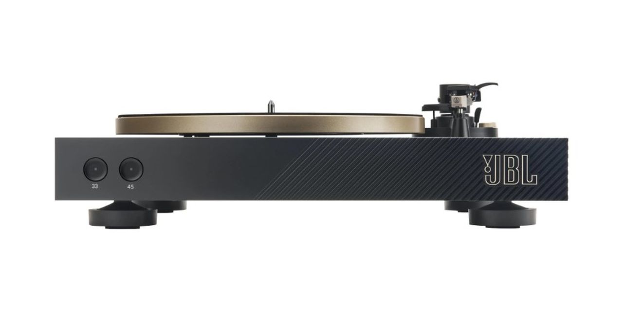JBL Spinner BT Turntable - Black/Gold - Wholesales Supply