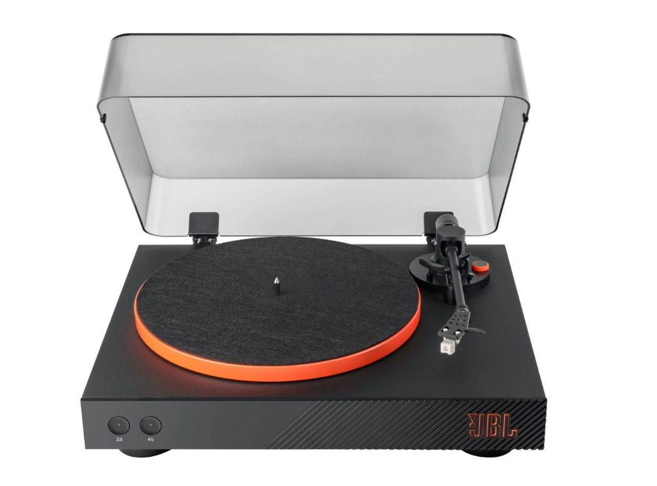 JBL Spinner BT Turntable - Black/Orange - Wholesales Supply
