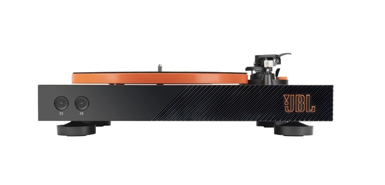 JBL Spinner BT Turntable - Black/Orange - Wholesales Supply