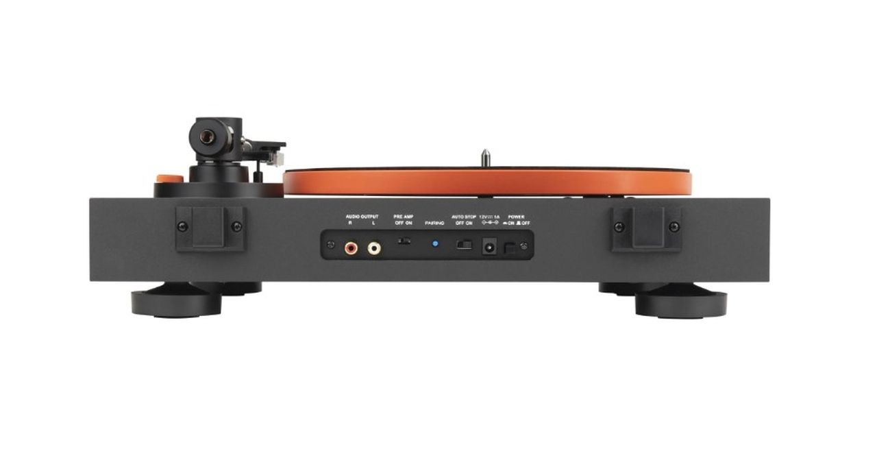 JBL Spinner BT Turntable - Black/Orange - Wholesales Supply