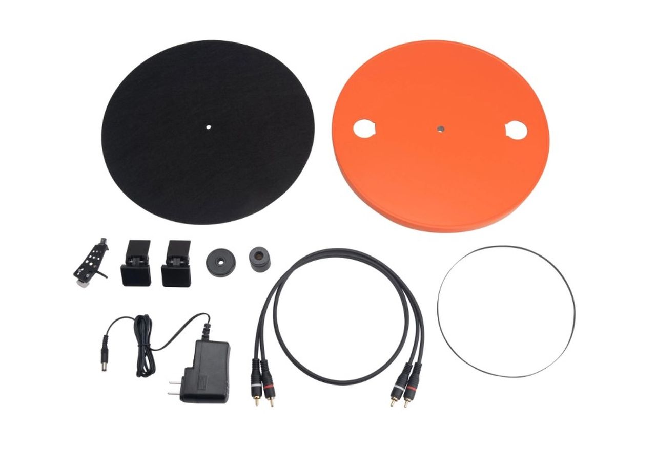 JBL Spinner BT Turntable - Black/Orange - Wholesales Supply