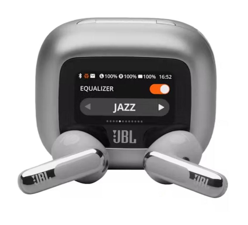 JBL - Live Flex 3 TWS ANC Headphones - Silver - Wholesales Supply
