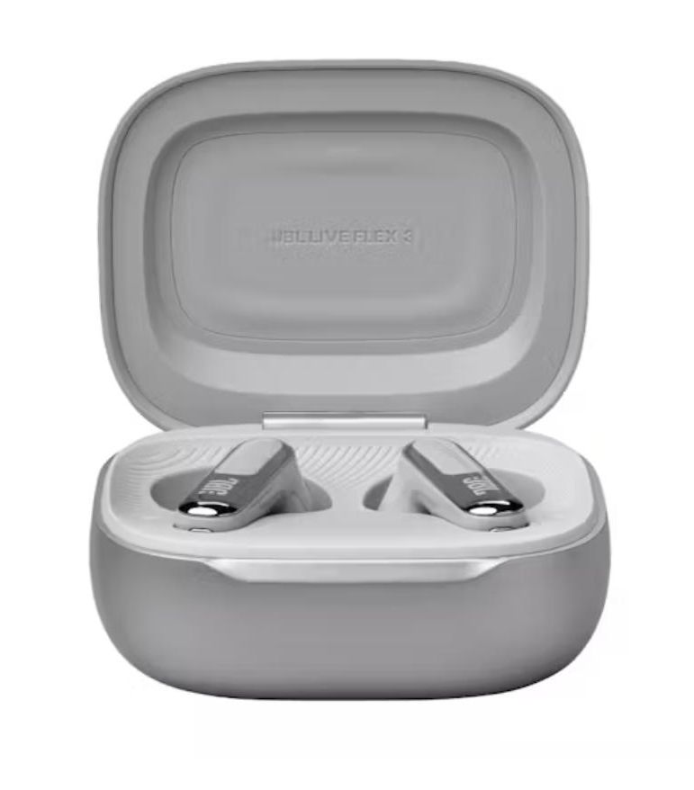 JBL - Live Flex 3 TWS ANC Headphones - Silver - Wholesales Supply