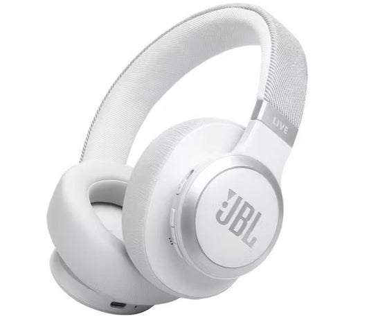 JBL Live 770 BT ANC Headphones - White - Wholesales Supply