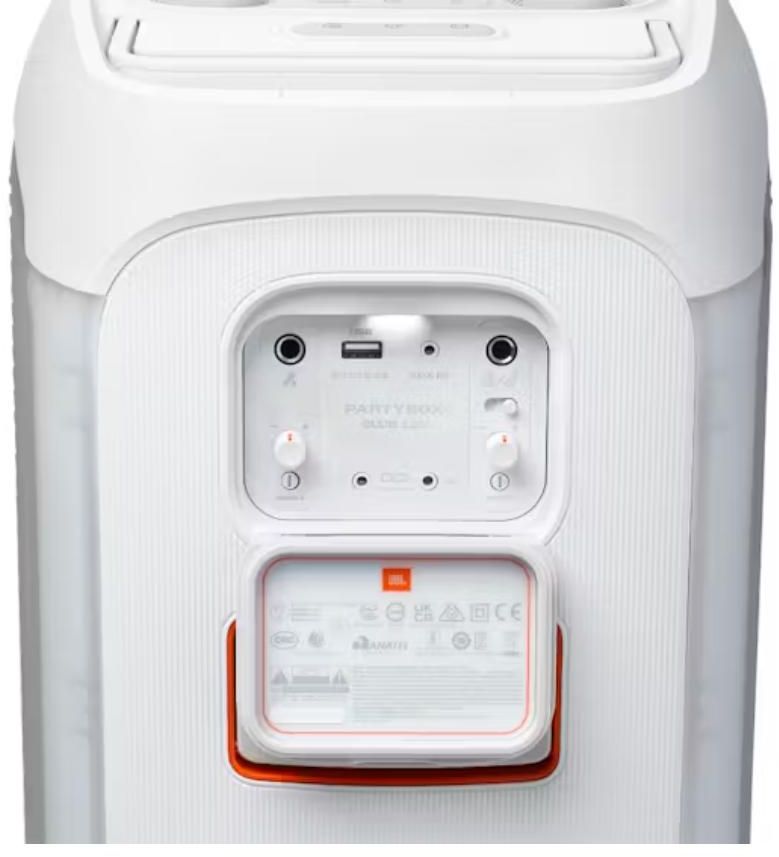 JBL - PartyBox Club 120 Portable Speaker - White - Wholesales Supply