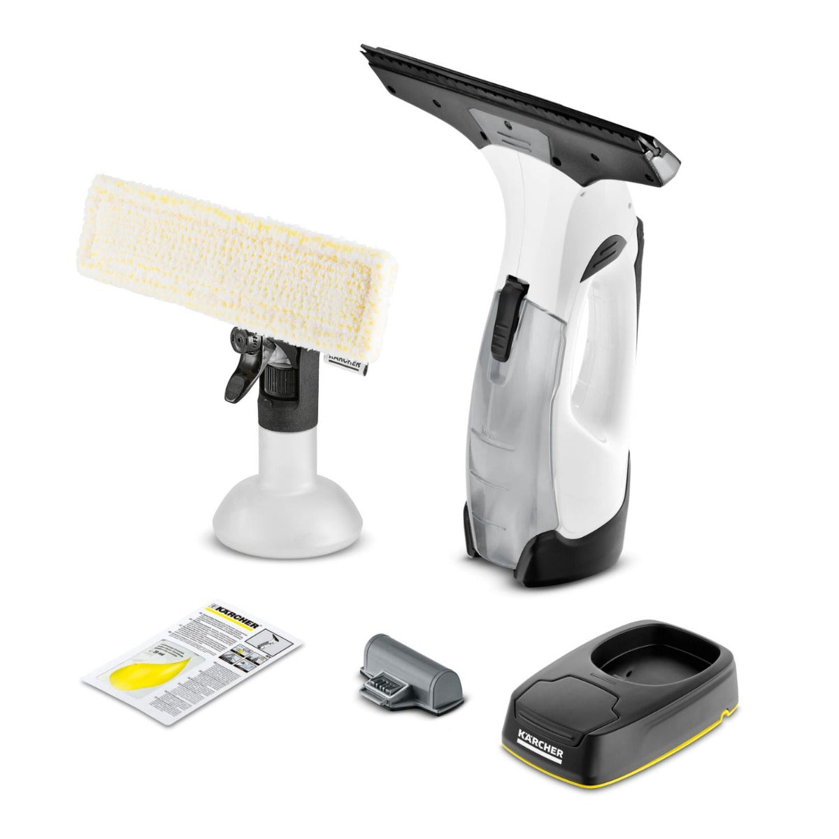 Karcher - WV 5 Premium Window Handheld Vacuum Cleaner - White - Wholesales Supply