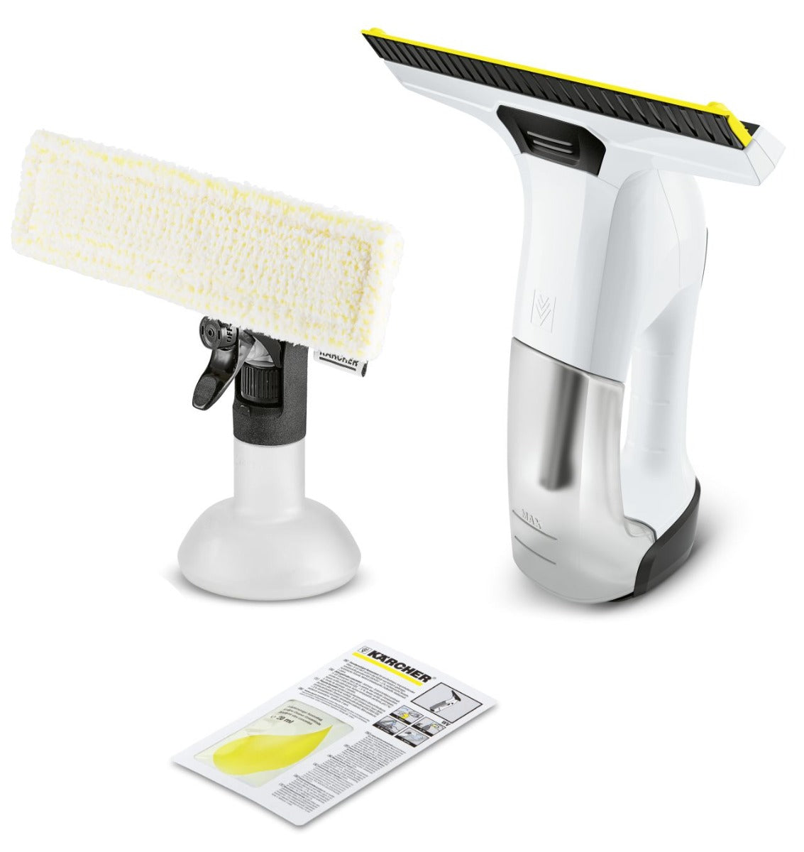 Karcher - WV 6 Plus Window Handheld Vacuum Cleaner - White - Wholesales Supply