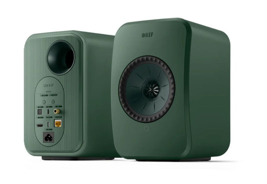 KEF LSX II LT Wireless HiFi Speakers - Sage Green - Wholesales Supply