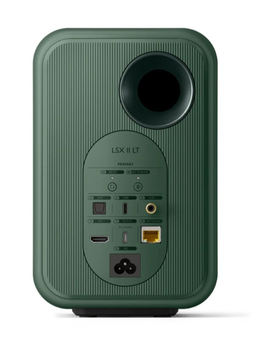 KEF LSX II LT Wireless HiFi Speakers - Sage Green - Wholesales Supply