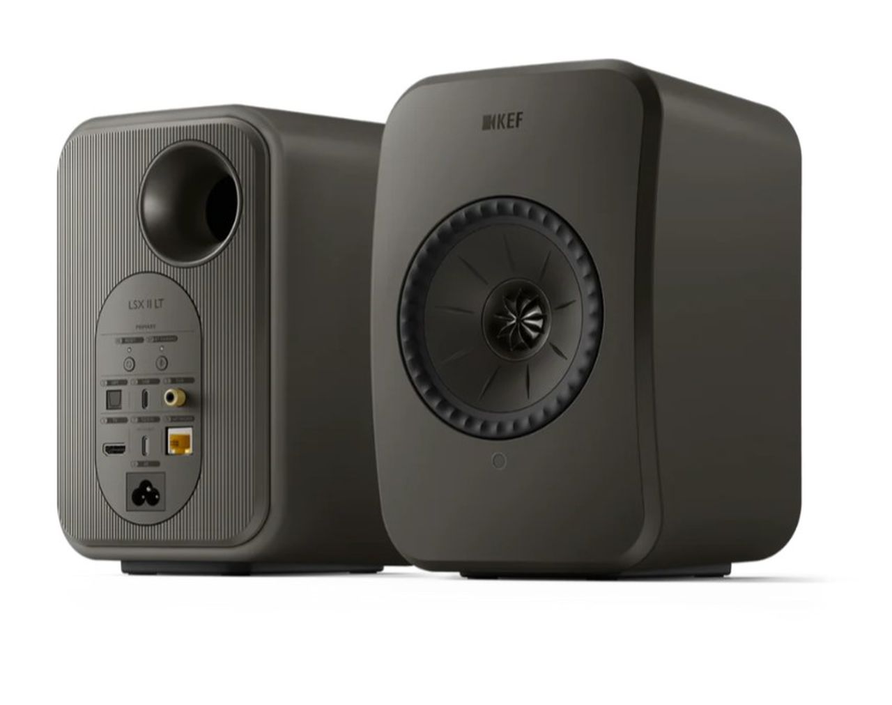 KEF LSX II LT Wireless HiFi Speakers - Graphite Grey - Wholesales Supply