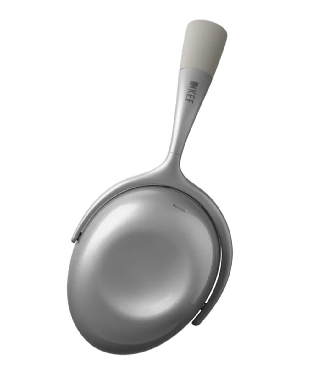 KEF Mu7 Noise-Cancelling Wireless Headphones - Silver Grey - Wholesales Supply