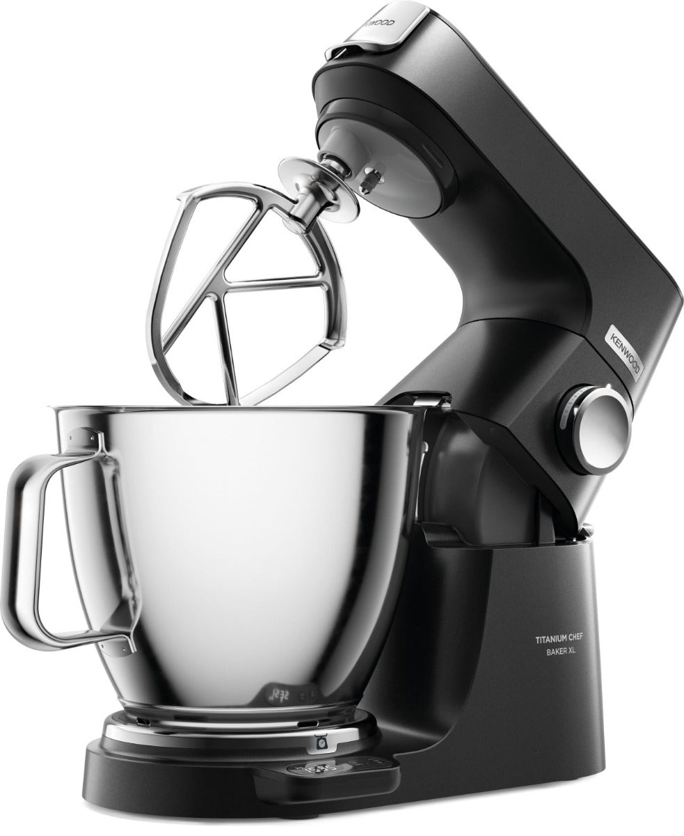 Kenwood - Titanium Chef Baker XL Benchtop Mixer - Black - Wholesales Supply