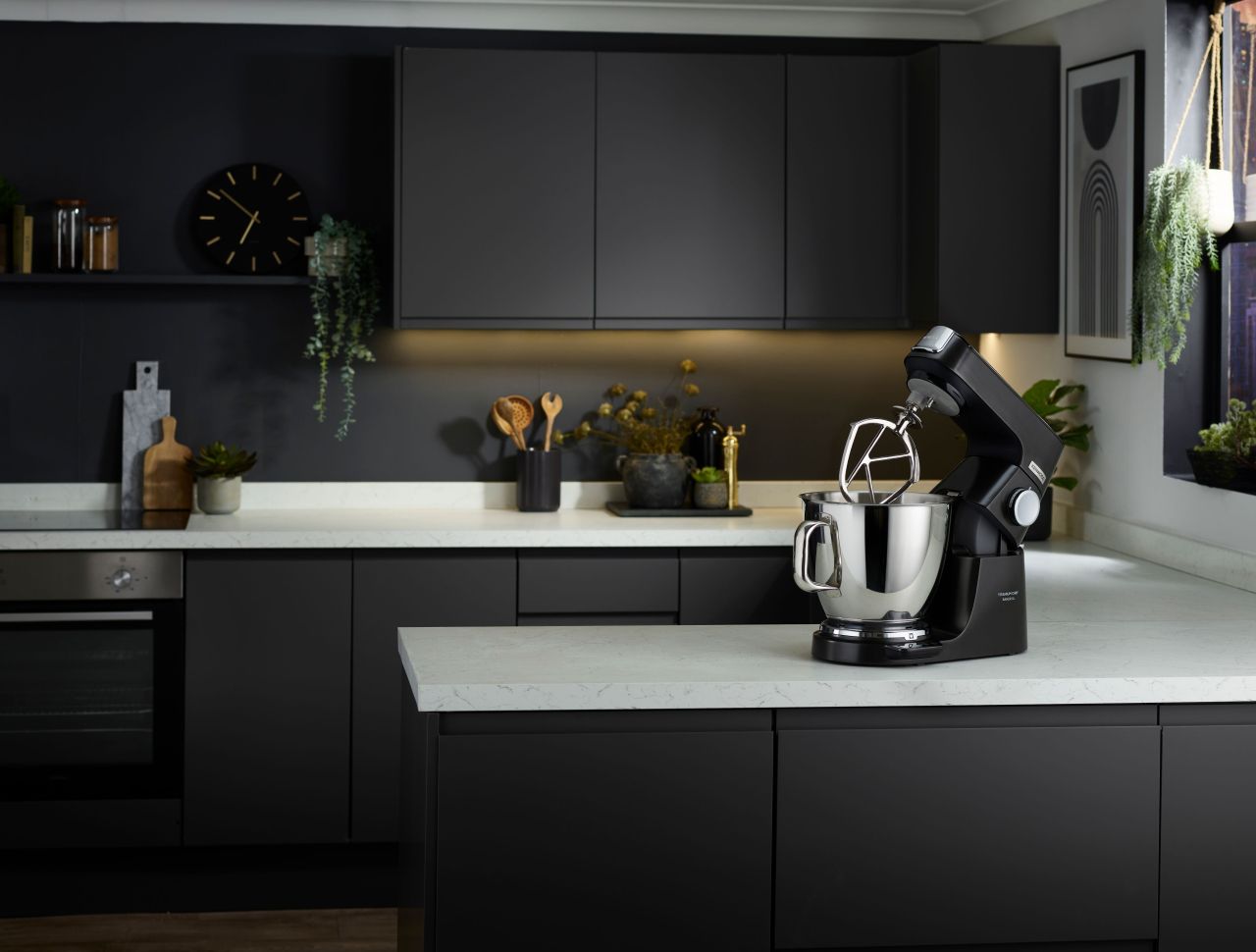 Kenwood - Titanium Chef Baker XL Benchtop Mixer - Black - Wholesales Supply