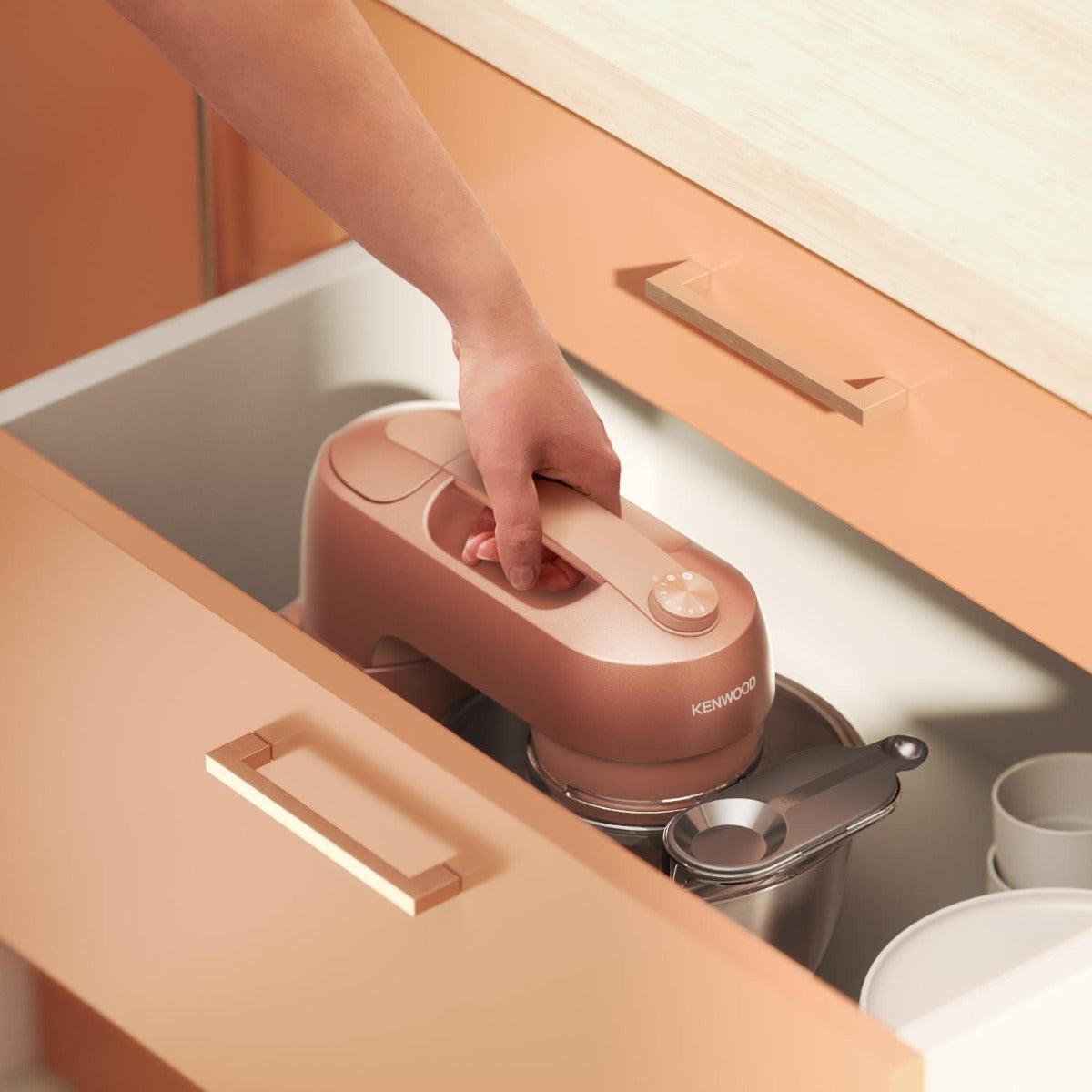 Kenwood - Go Stand Mixer - Clay Red - Wholesales Supply