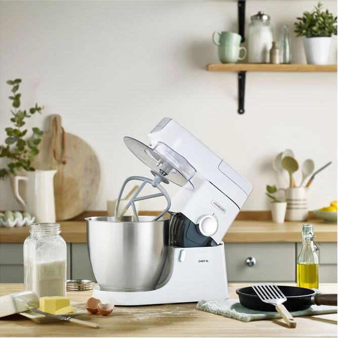 Kenwood - 6.7L Chef XL Kitchen Mixer - White - Wholesales Supply