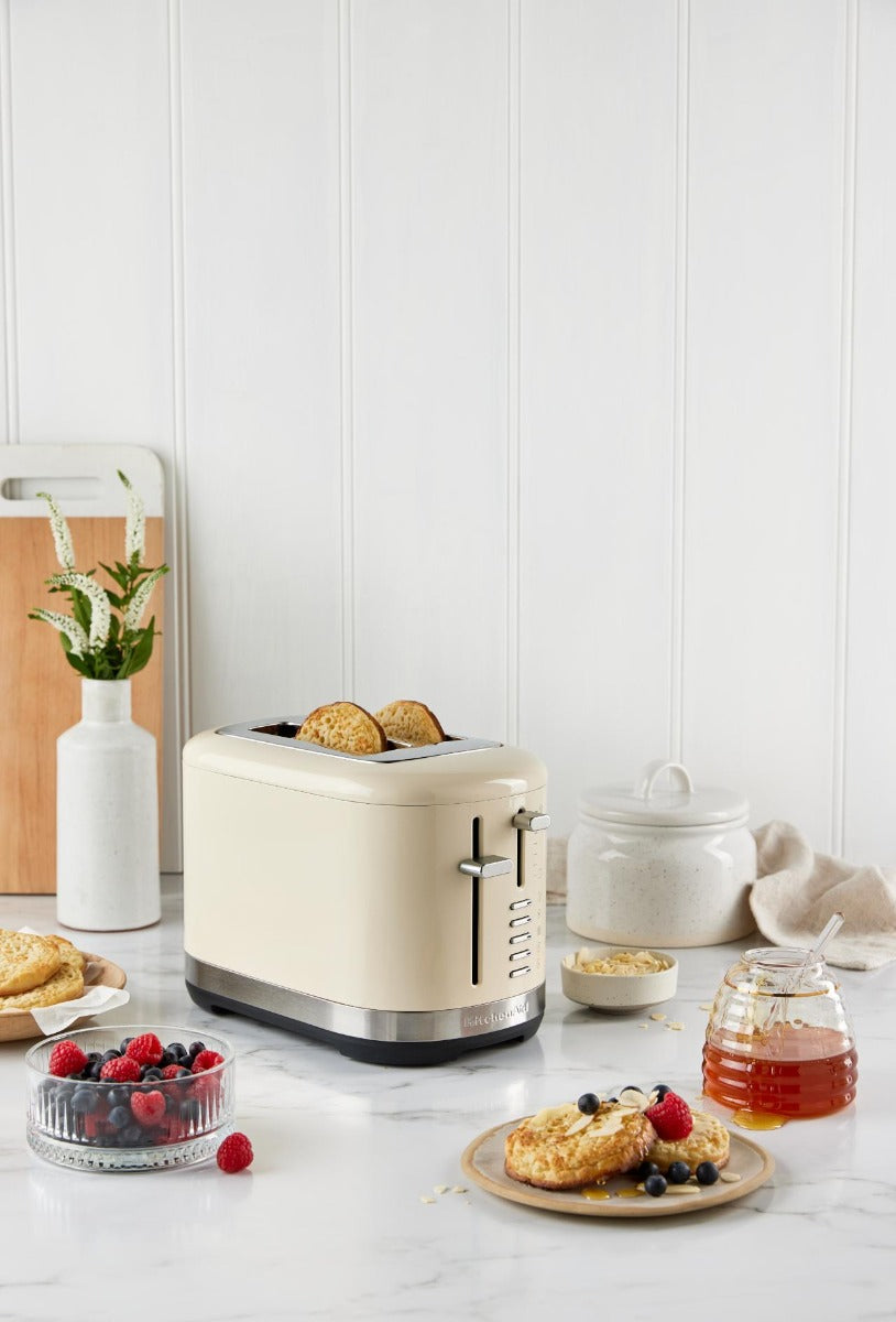 KitchenAid - 2 Slice Toaster - Almond Cream - Wholesales Supply