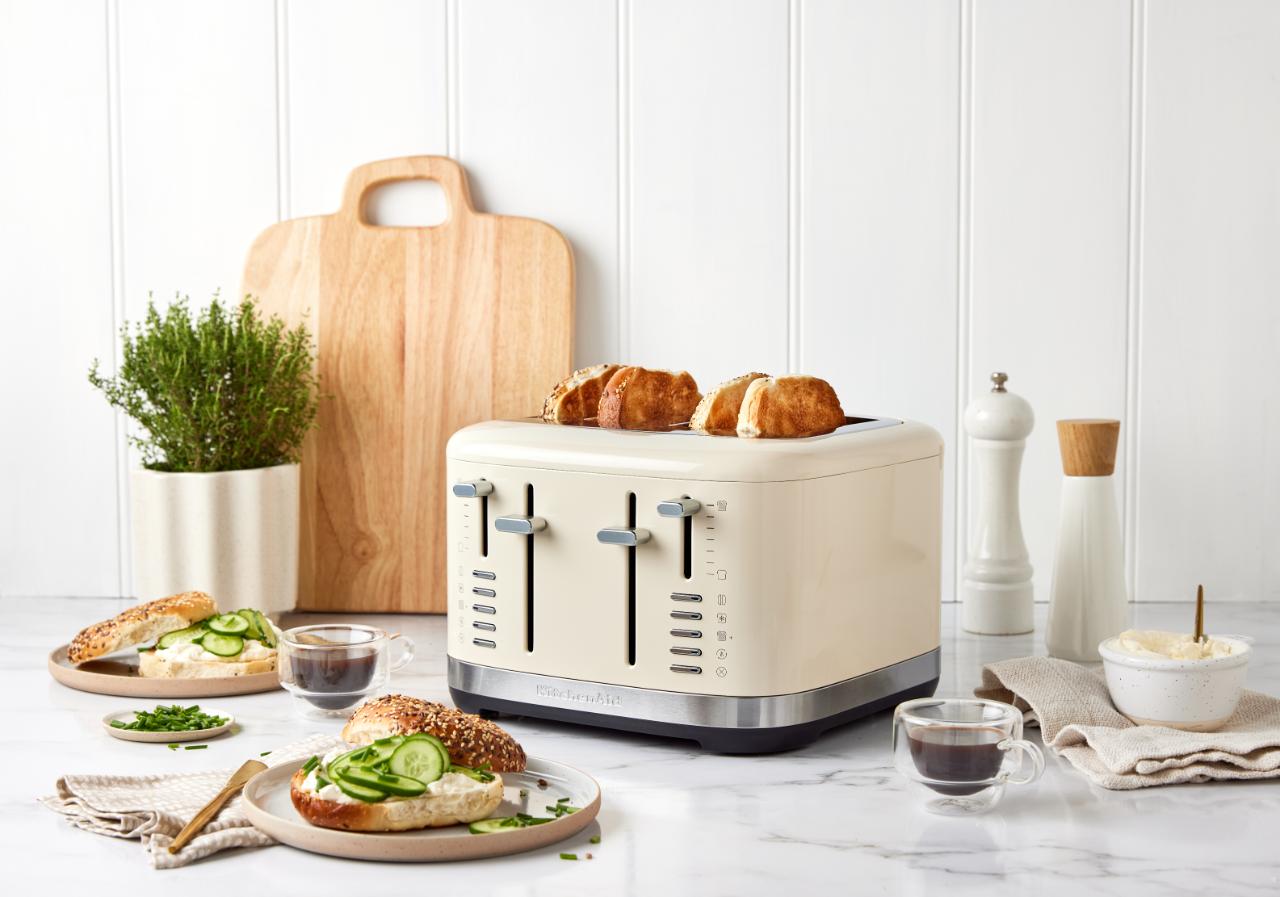 KitchenAid - 4 Slice Toaster - Almond Cream - Wholesales Supply