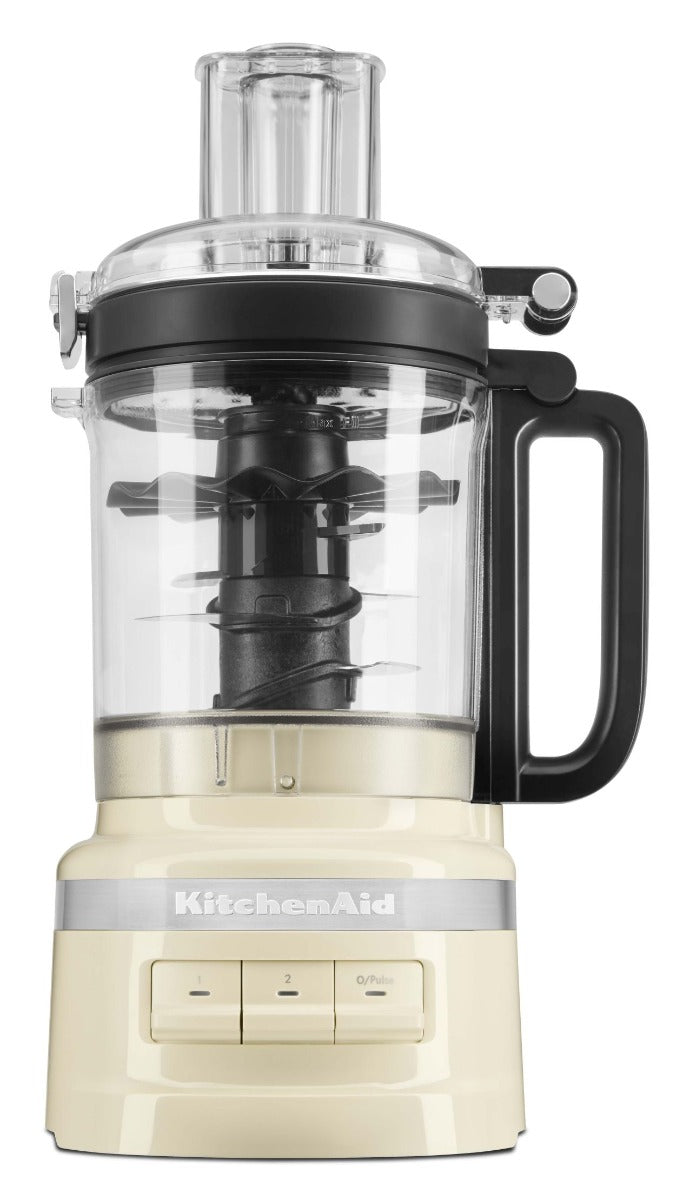 KitchenAid - 9 Cup/2.1L Food Processor - Almond Cream - Wholesales Supply
