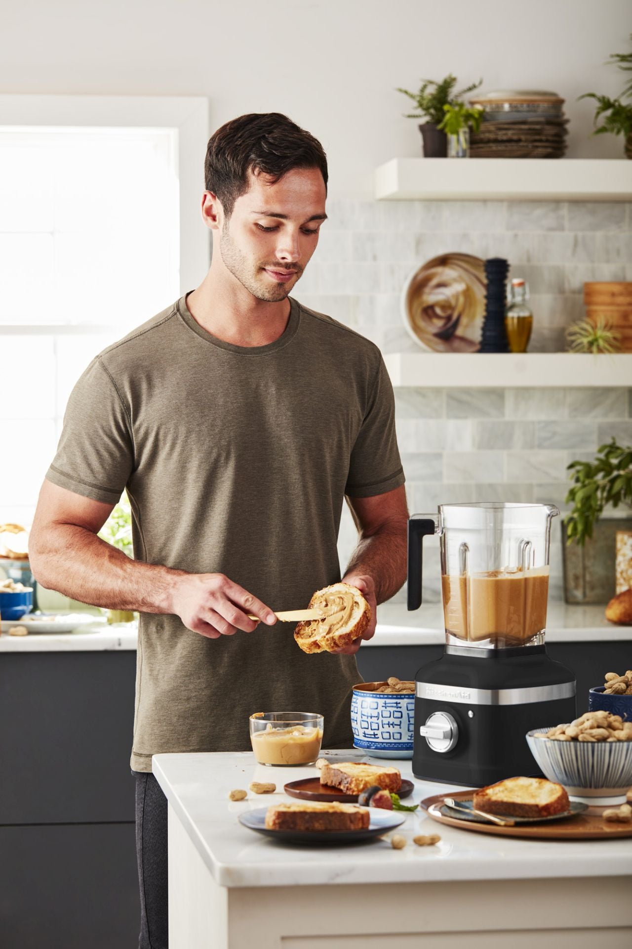 KitchenAid - Artisan K400 Bench Blender - Onyx Black - Wholesales Supply