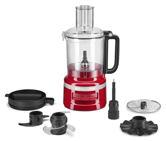 KitchenAid - 9 Cup/2.1L Food Processor - Empire Red - Wholesales Supply