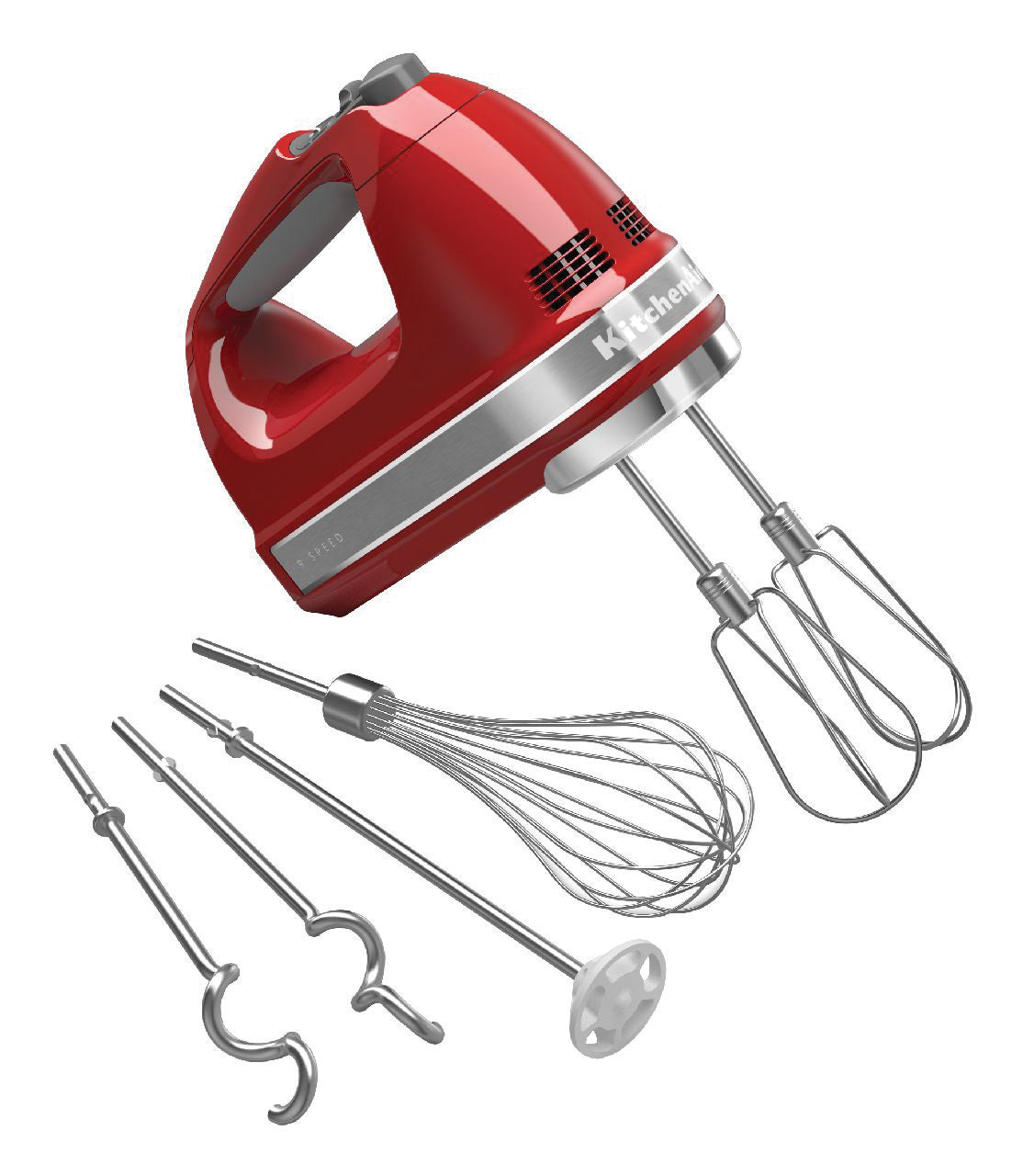 KitchenAid - Artisan Hand Mixer - Empire Red - Wholesales Supply