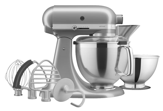 KitchenAid - Artisan KSM195 Tilt Head Mixer - Contour Silver - Wholesales Supply